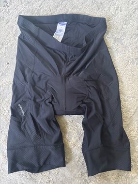 GARNEAU Men’s Black Cycling Shorts with Chamois